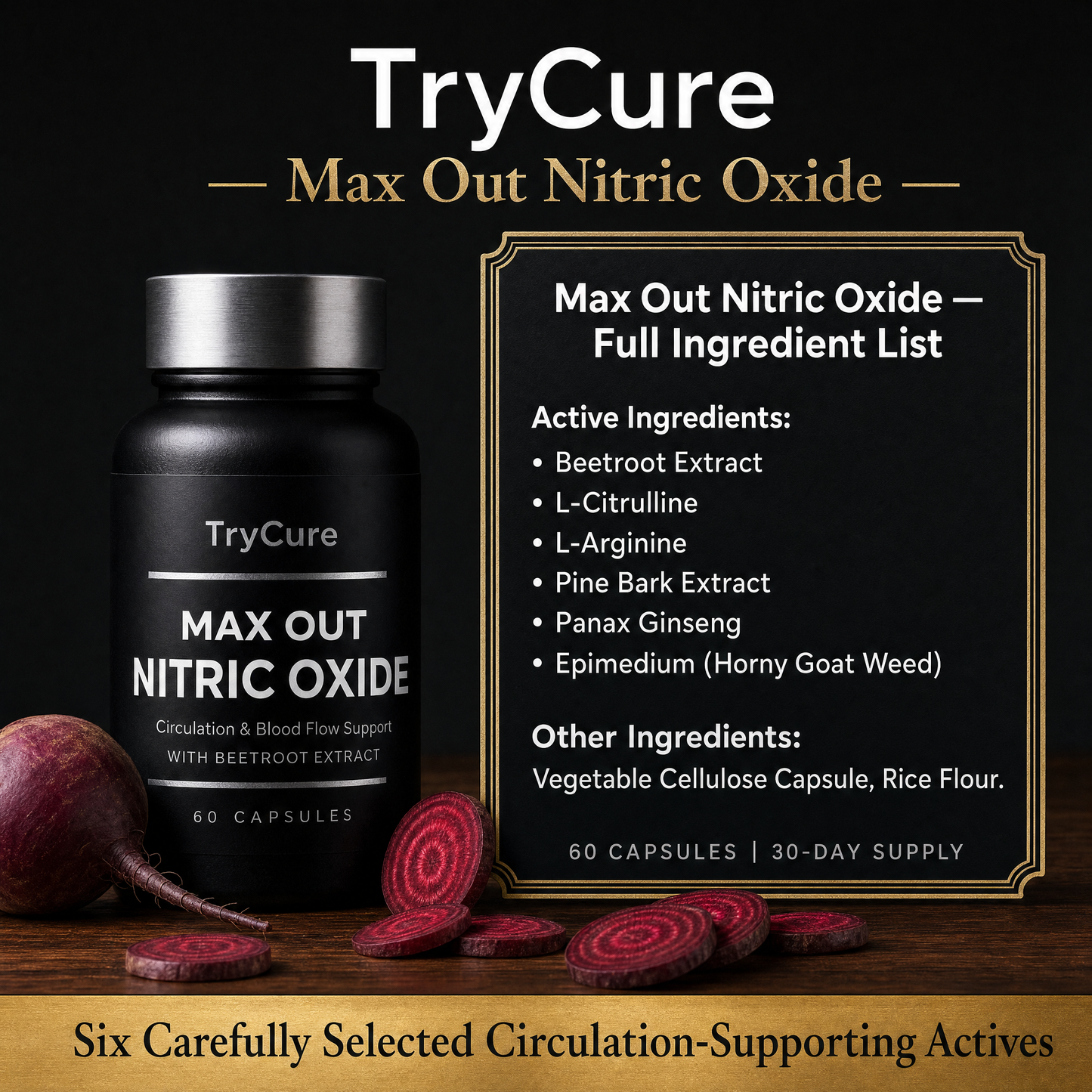 TryCure™ MAX OUT NITRIC OXIDE