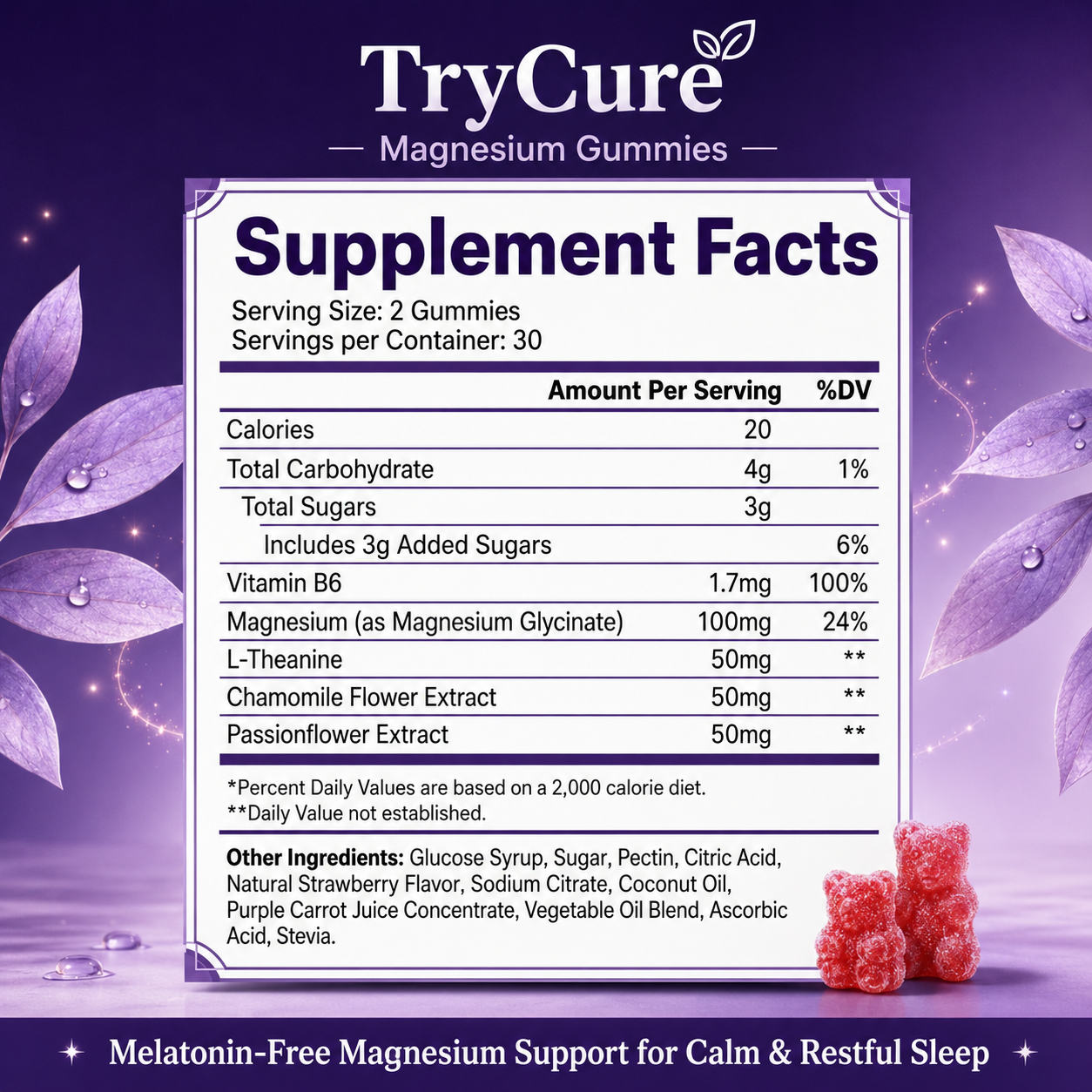 TryCure™ Magnesium Gummies