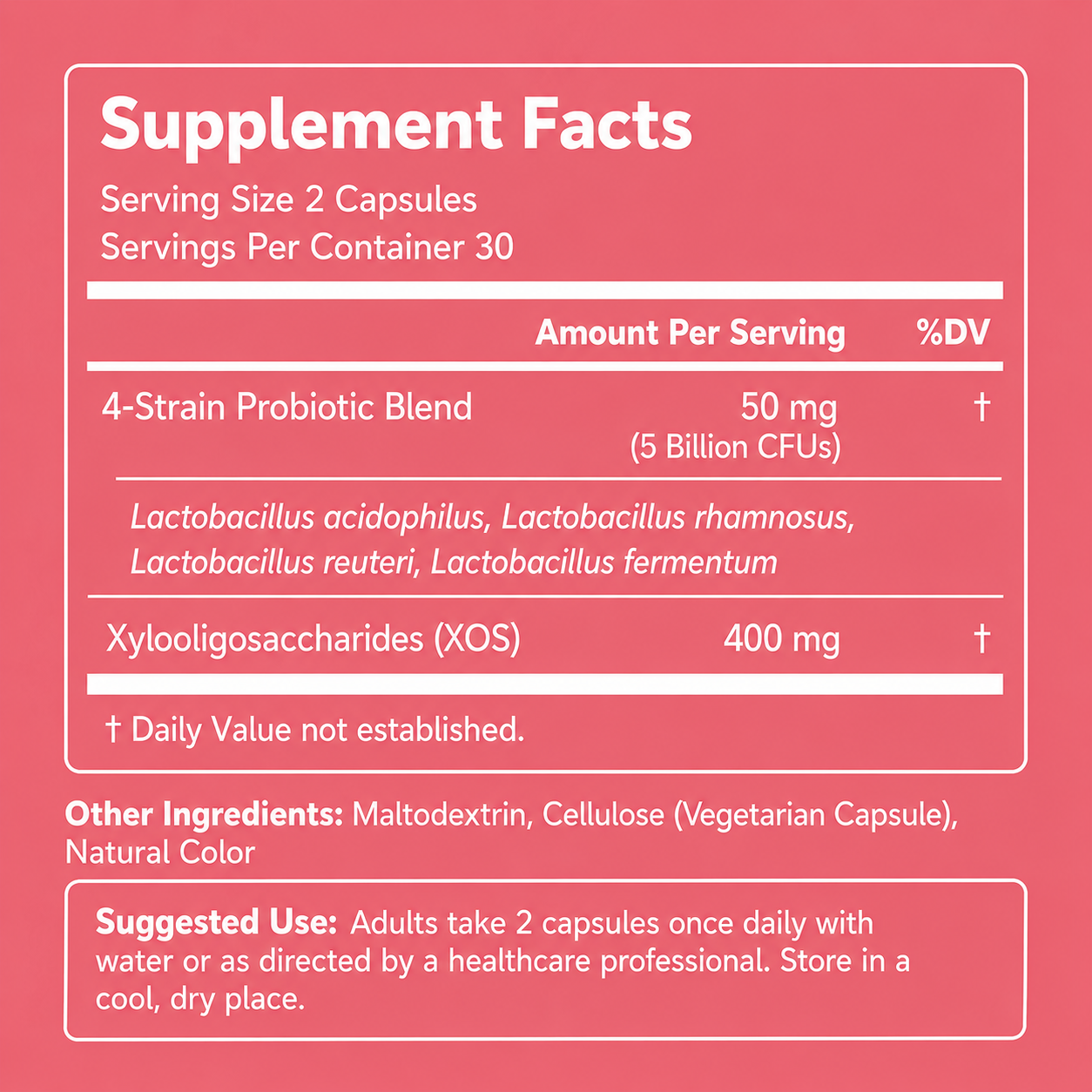 TryCure™ Vaginal Probiotic Capsules