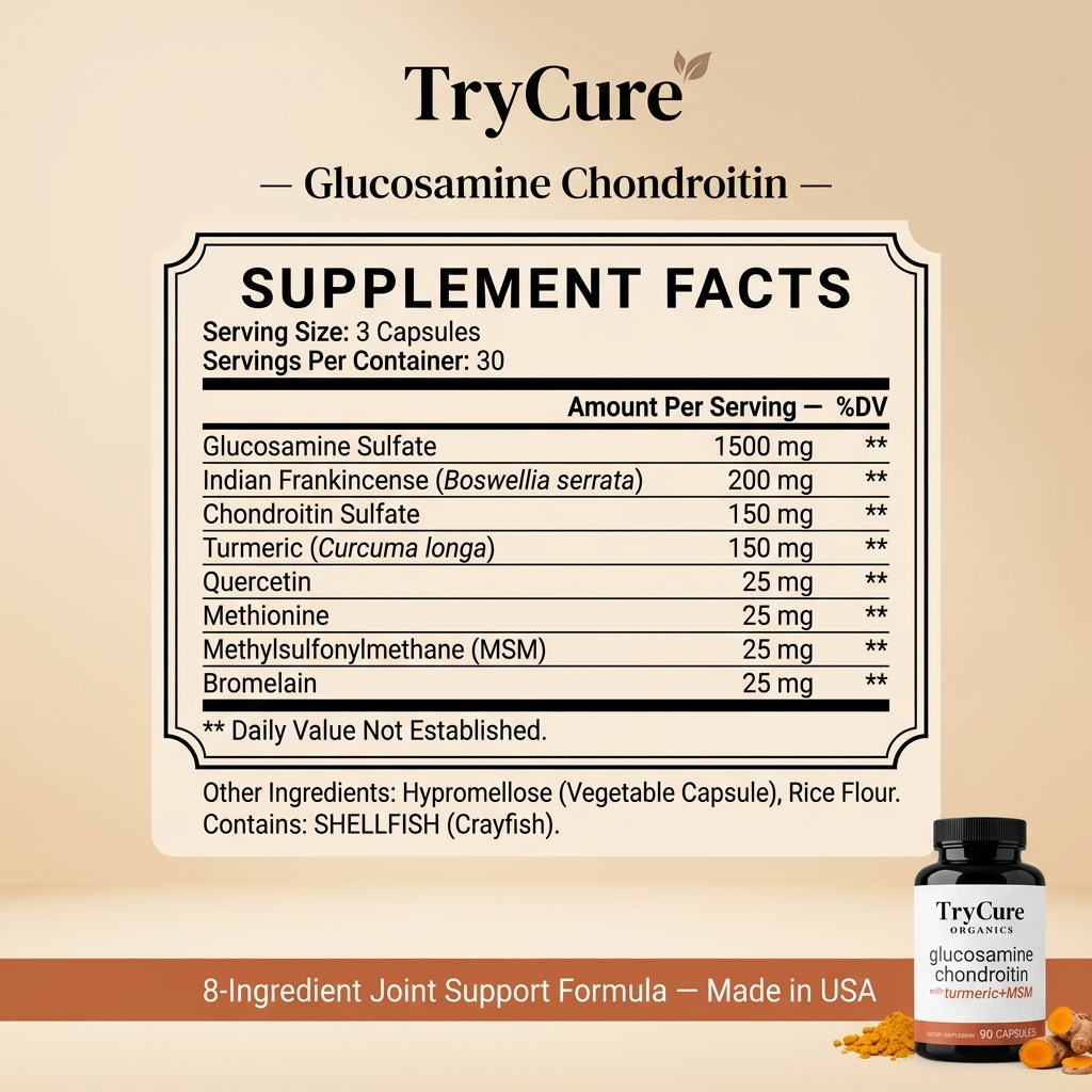 TryCure™ Glucosamine Chondrotin