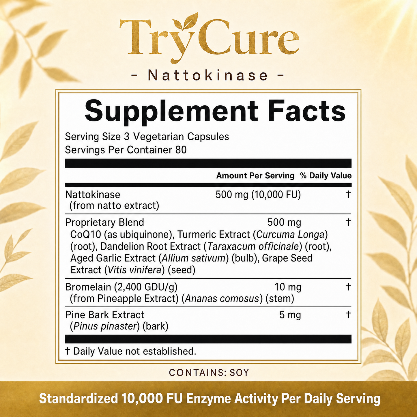 TryCure™ Nattokinase