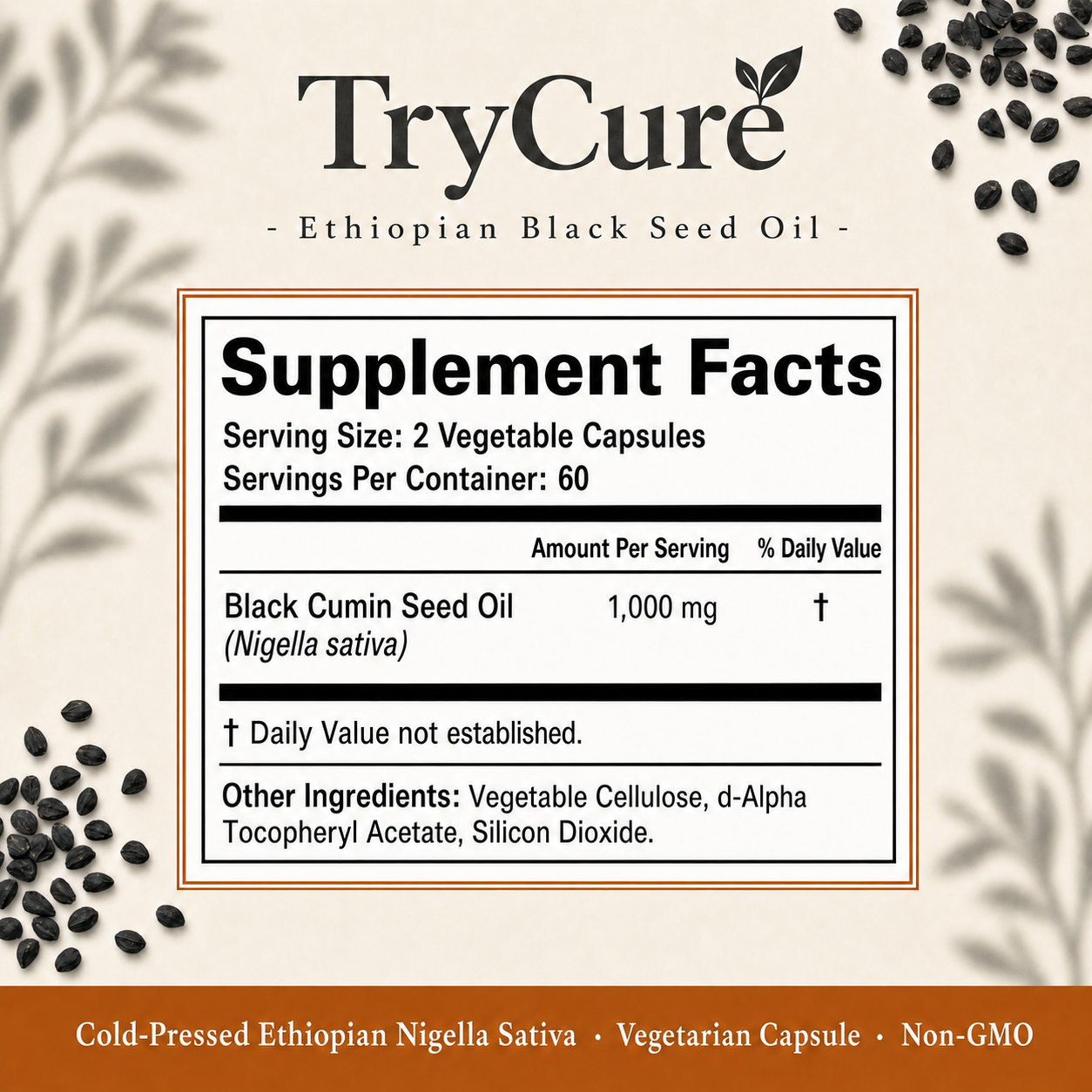 TryCure™ Black Seed Oil