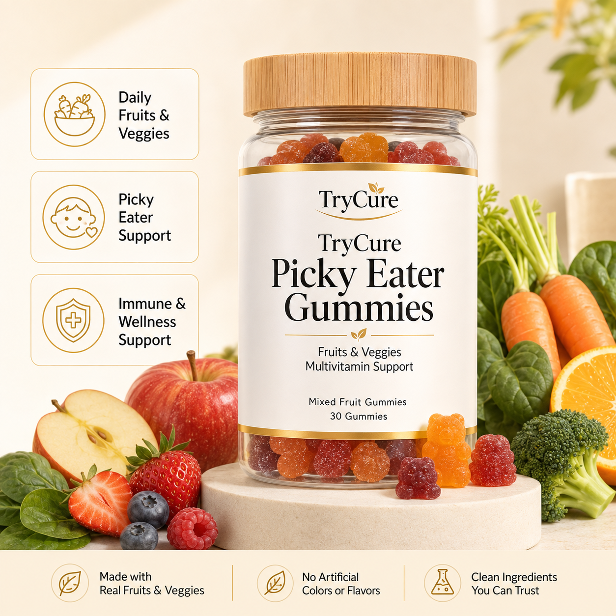 TryCure™ PICKY EATER GUMMIES