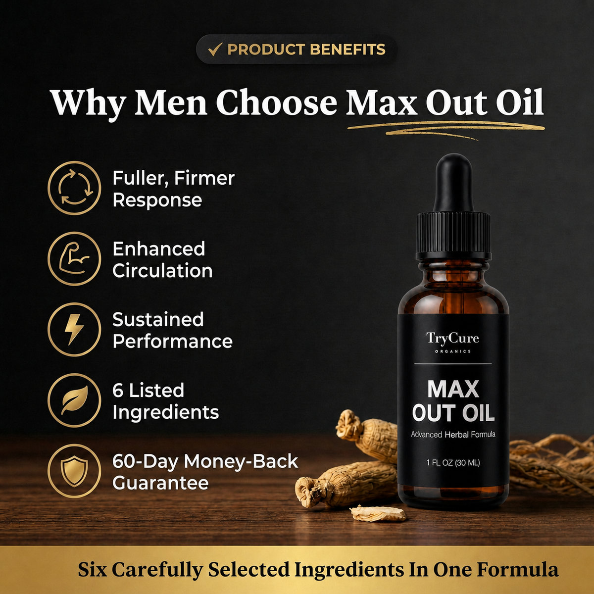 TryCure™ MAX OUT OIL