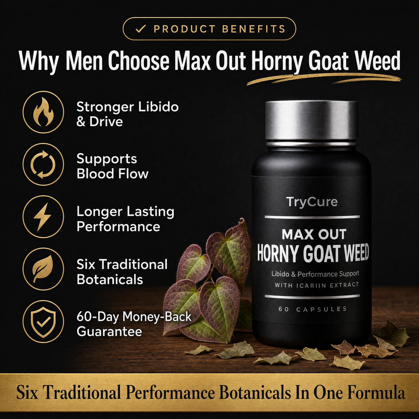 TryCure™ MAX OUT HORNY GOAT WEED