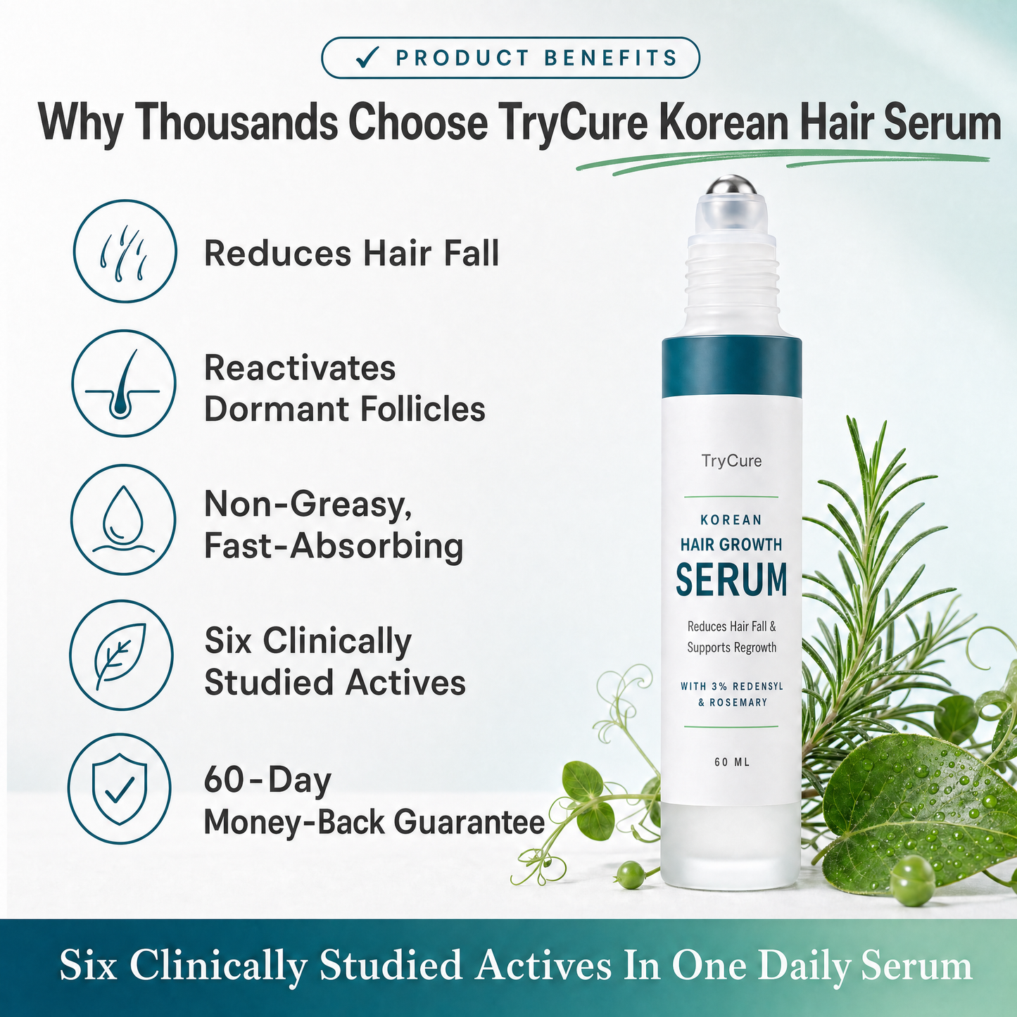 TryCure™ Korean Rosemary Hair Serum