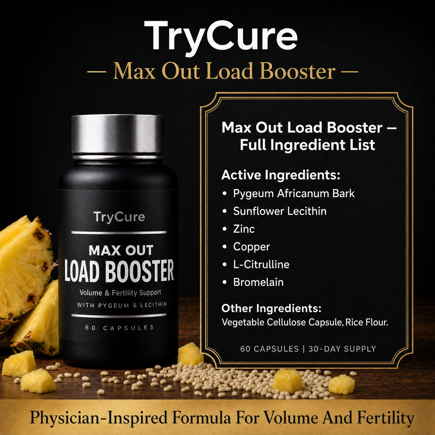 TryCure™ MAX OUT LOAD BOOSTER