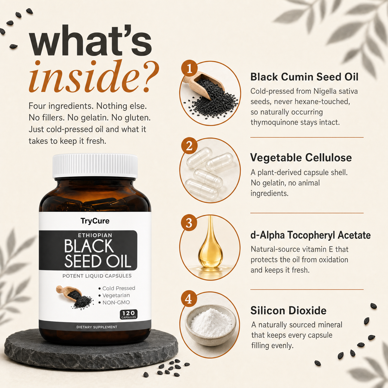 TryCure™ Black Seed Oil