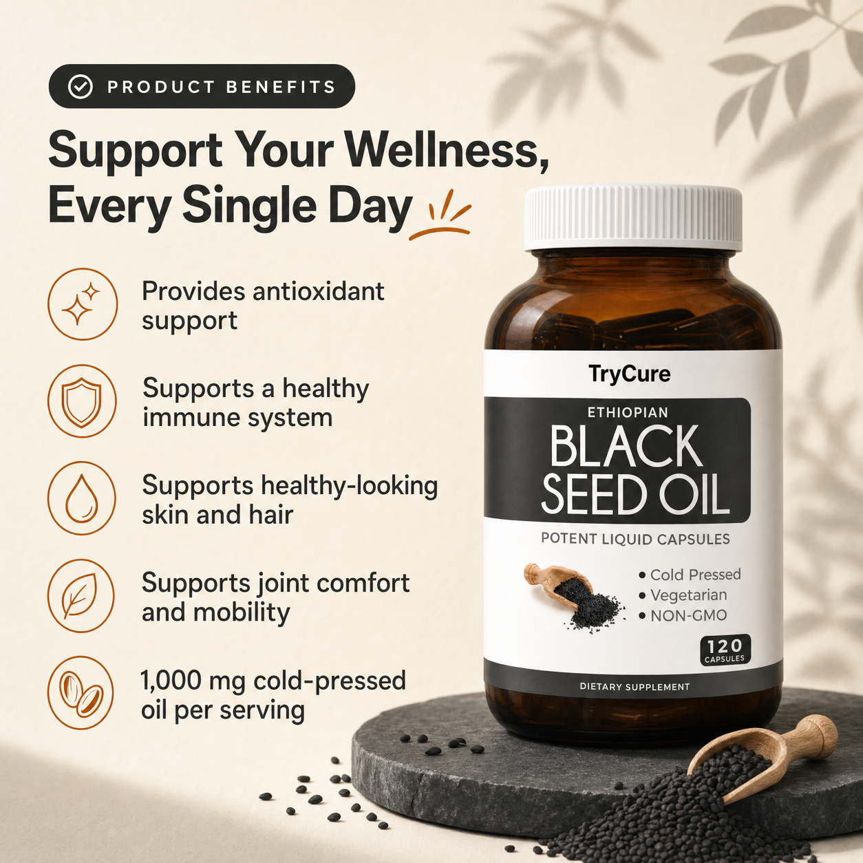 TryCure™ Black Seed Oil