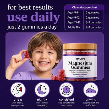 TryCure™ Magnesium Gummies