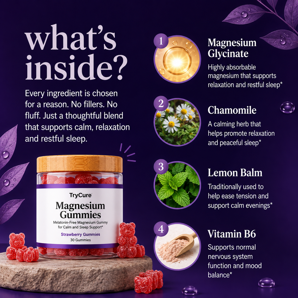 TryCure™ Magnesium Gummies