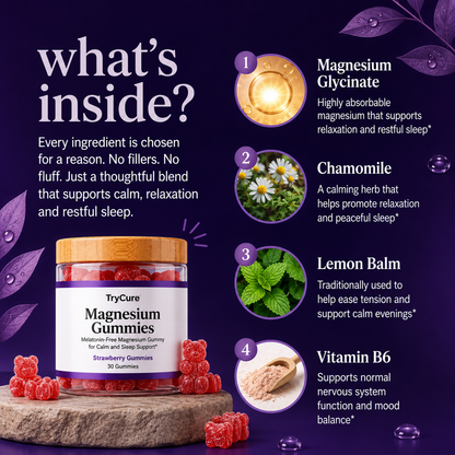 TryCure™ Magnesium Gummies