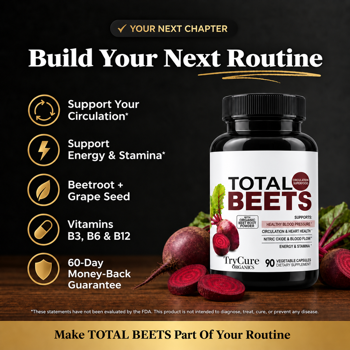 Total Beets future routine and product features.