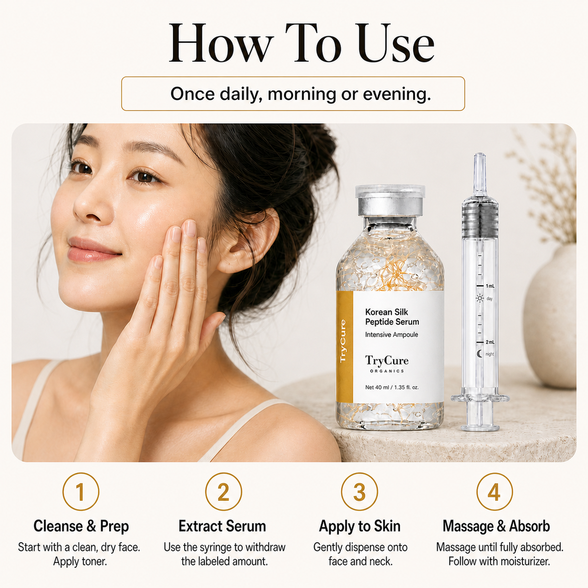 Korean Silk Peptide Botox Serum
