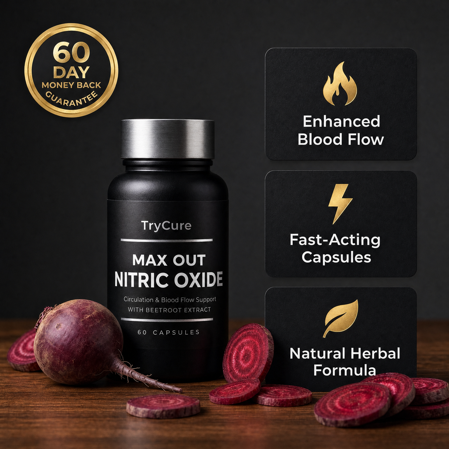 TryCure™ MAX OUT NITRIC OXIDE