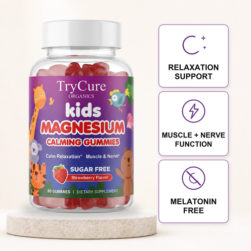 TryCure® Magnesium Calming Gummies For Kids