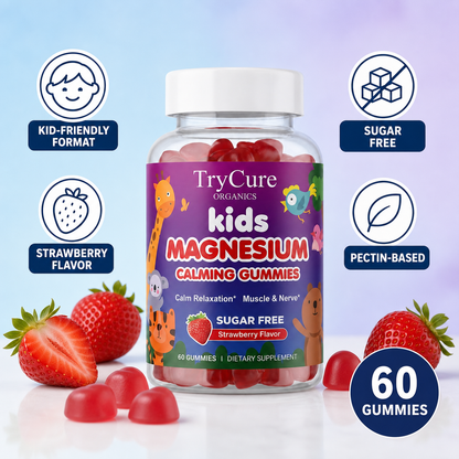 TryCure® Magnesium Calming Gummies For Kids