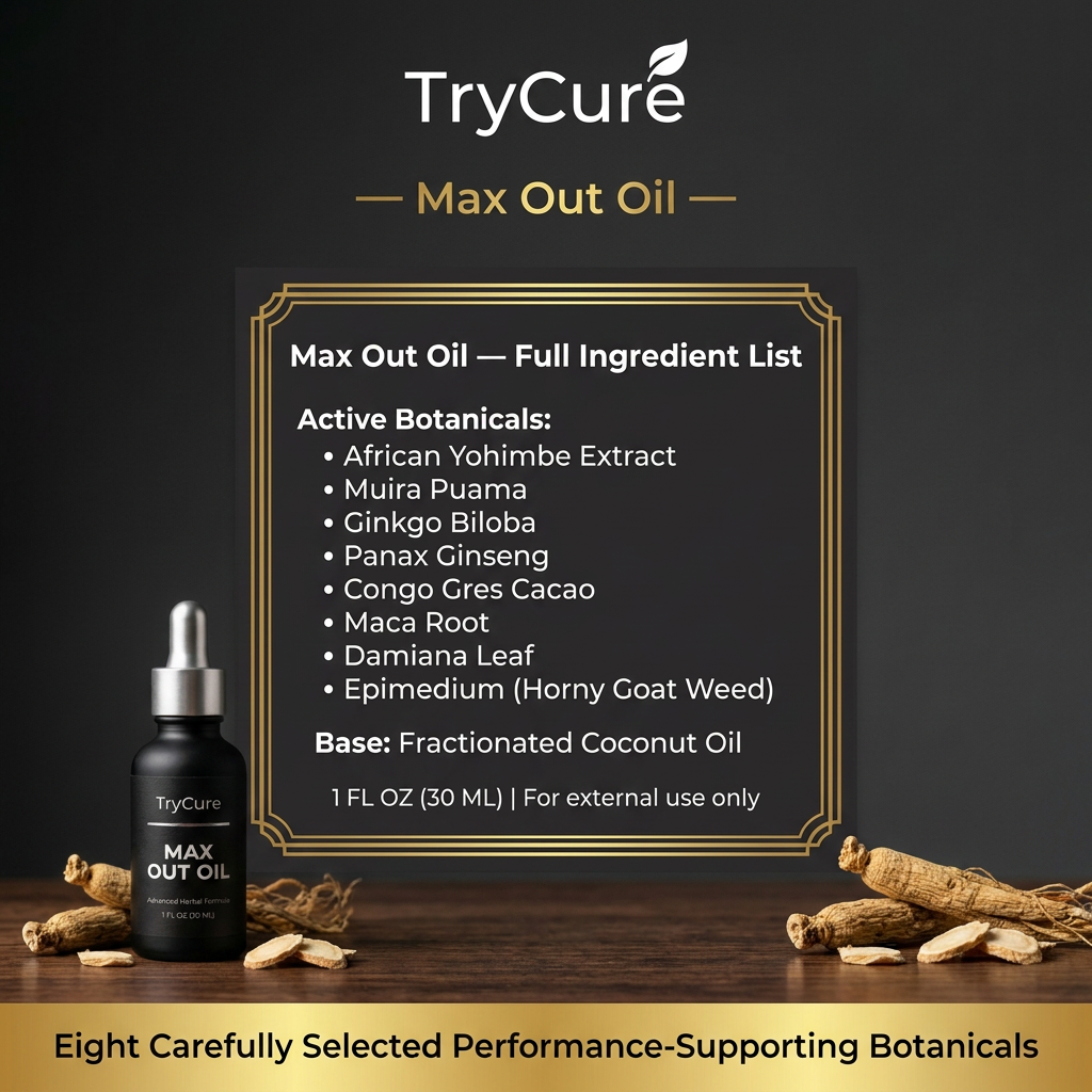 TryCure™ MAX OUT OIL