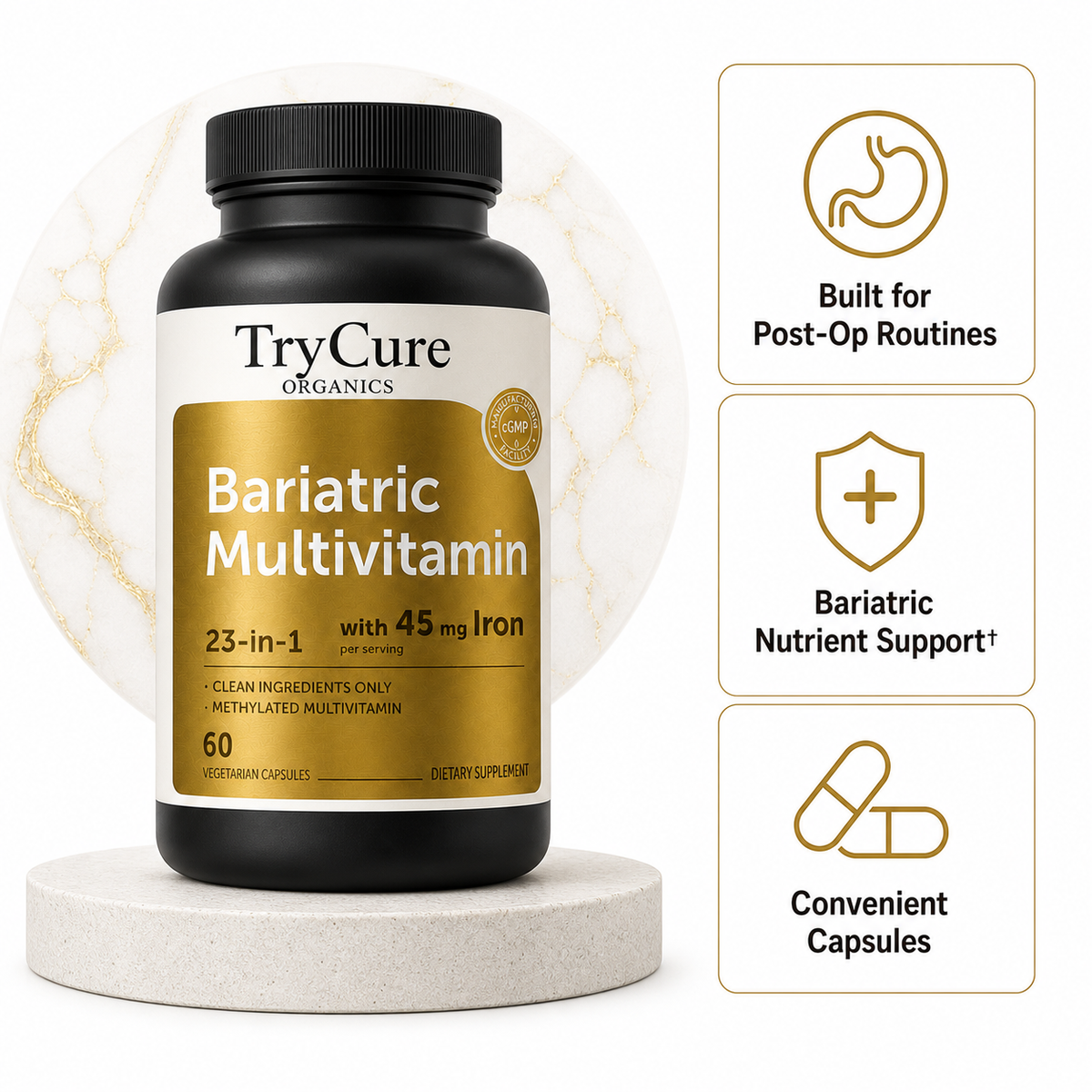 TryCure Bariatric Multivitamin — Post-Op Capsules — 01 of 10