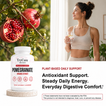 TryCure® Pomegranate Extract product carousel image 2 of 7: product focus.