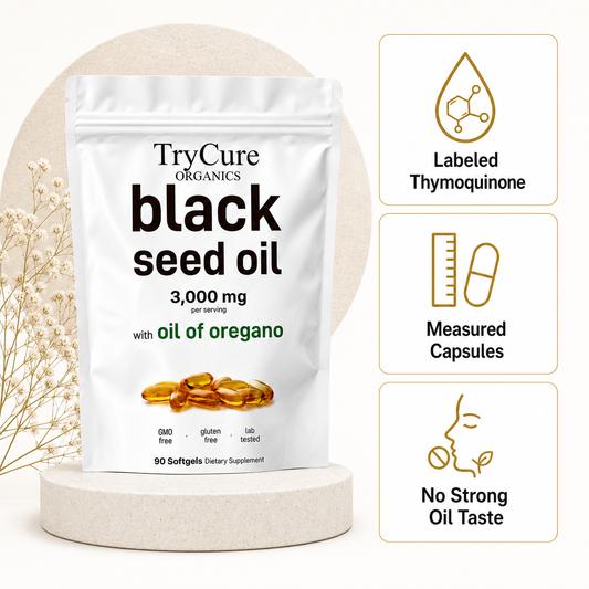 TryCure Standardized Black Seed Oil — 01 of 11