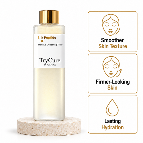 Toner — 01 hero. TryCure skincare.