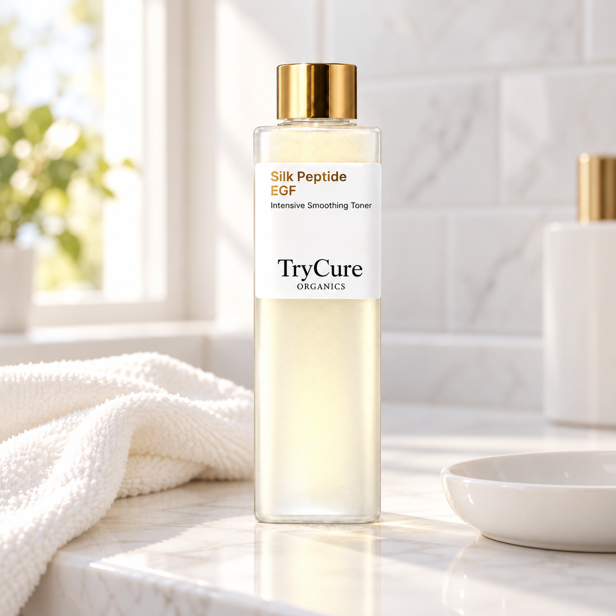 Toner — 10 lifestyle. TryCure skincare.