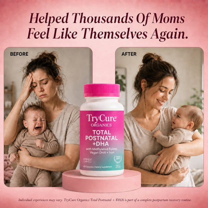 TryCure Total Postnatal + DHA — Postpartum Support — 02 of 08