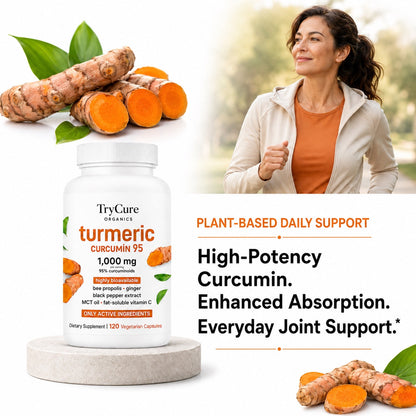 TryCure Turmeric Curcumin - Inflammation Support Capsules — 02 of 05