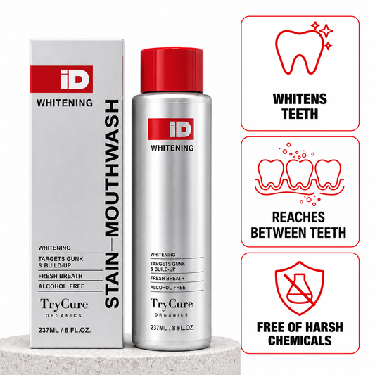 TryCure Hydrogen Peroxide Whitening Mouthwash — 01 of 07 — product hero