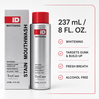 TryCure Hydrogen Peroxide Whitening Mouthwash — 06 of 07 — label facts