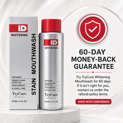 TryCure Hydrogen Peroxide Whitening Mouthwash — 07 of 07 — 60-day guarantee