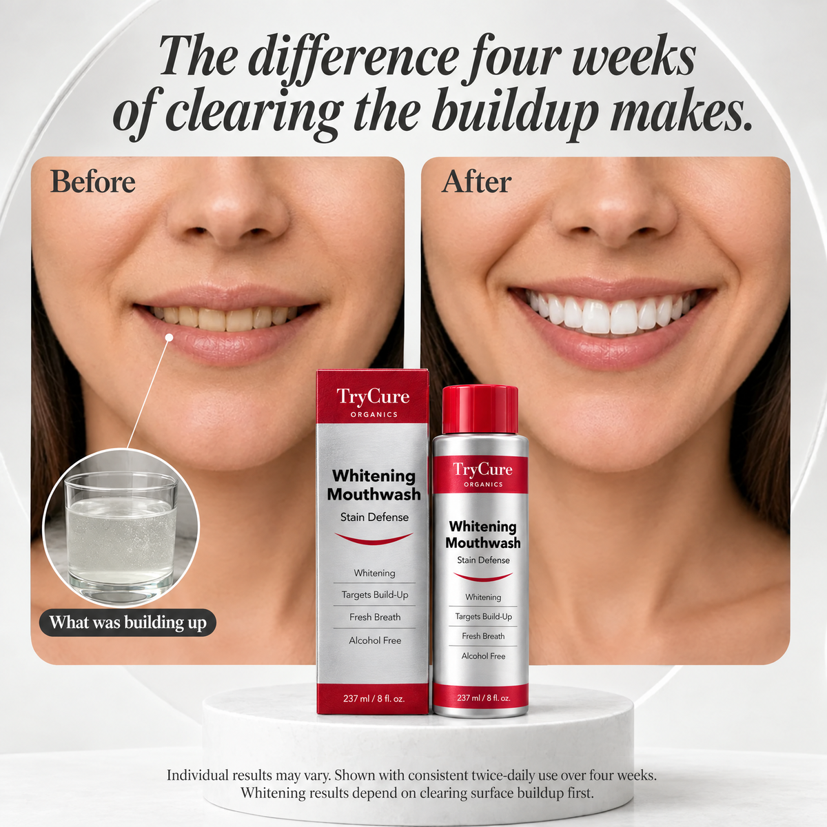 TryCure Whitening Mouthwash