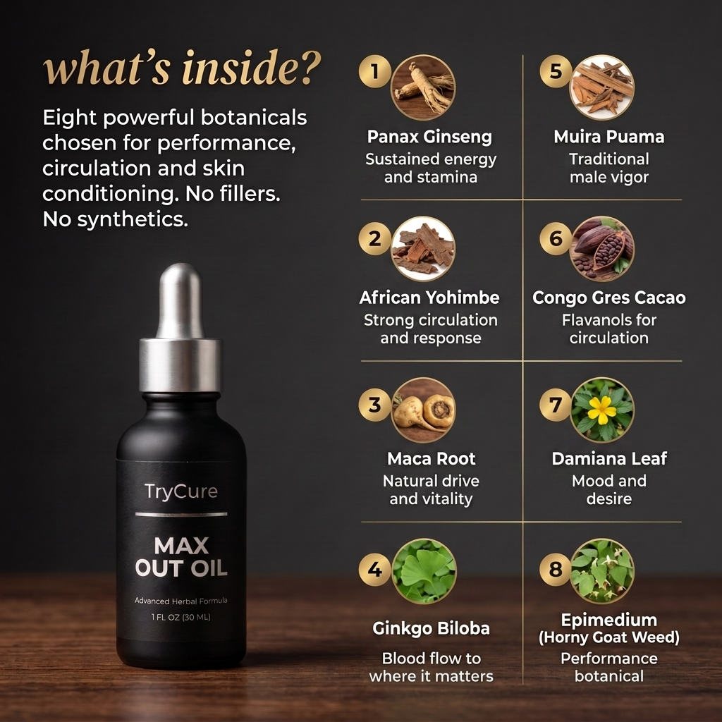 TryCure™ MAX OUT OIL